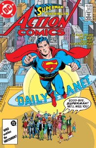 Action Comics #583 Facsimile Swan Foil Variant