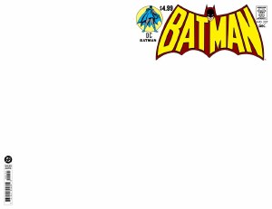 Batman #227 Facsimile Edition Cvr B Blank Card Stock Variant