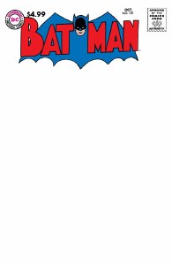 Batman #127 Facsimile Edition Cvr B Blank Card Stock Variant