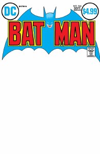 Batman #244 Facsimile Blank Sketch Variant