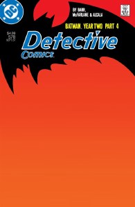 Detective Comics #578 Facsimile Blank Card Variant