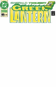 Green Lantern #49 Facsimile Blank Sketch Variant