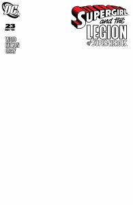 Supergirl And The Legion Of Super Heroes #23 Facsimile Edition Cvr D Blank Card Stock Variant