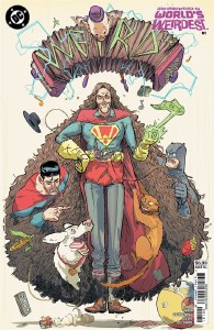 Batman Superman Weird Al Worlds Weirdest #1 vr C Riley Rossmo Card Stock Variant