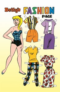 Betty &amp; Veronica Fashion Pages Cvr B