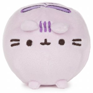 Pusheen Purple Round Squishy Plush Doll