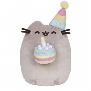 Pusheen Birthday Cake 9.5-Inch Plush