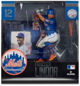 McFarlanes SportsPicks Legacy Series #16 NY Mets Francisco Lindor Figurine
