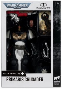 Warhammer 40K Black Templars Primaris Crusader Action Figure