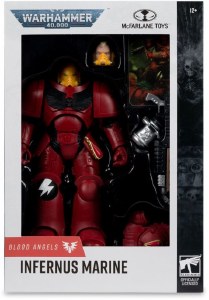 Warhammer 40K Blood Angels Infernus Marine Action Figure