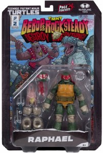 Teenage Mutant Ninja Turtles Page Punchers S2 Raphael Action Figure w/Comic Book