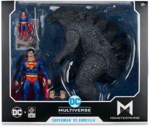 DC Multiverse Monsterverse Superman vs Godzilla Action Figure Pack