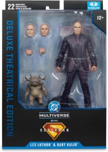 DC Multiverse Deluxe Theatrical Edition Superman 2025 Lex Luthor and the Baby Kaiju Action Figure