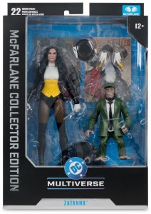 DC Multiverse Collector Edition Zatanna w/Detective Chimp Action Figure Set