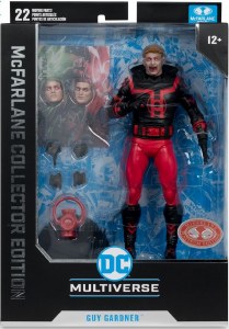 DC Multiverse Collector Edition Guy Gardner Red Lantern Red Platinum Edition Action Figure