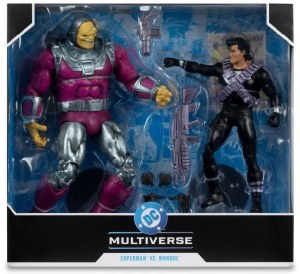 DC Multiverse Superman vs Mongul Action Figure 2 Pack