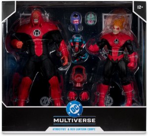 DC Multiverse Atrocitus/Red Lantern Corps Action Figure 2 Pack