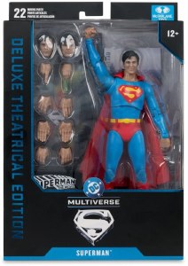 DC Multiverse Deluxe Theatrical Edition Superman 1978 Superman Action Figure