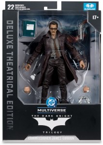 DC Multiverse Deluxe Theatrical Edition The Dark Knight Trilogy Commissioner James Gordon Action Figure
