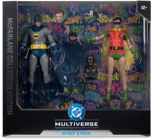 DC Multiverse Collector Edition Batman 1966 Batman and Robin Action Figure 2 Pack