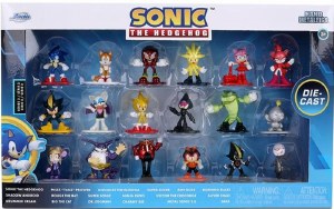 Sonic the Hedgehog Nano Metalfigs S2 18 Pc Die-Cast Figurine Set