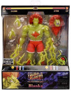 Street Fighter II Blanka EE Exclusive Glow-in-the-Dark 6 In Action Figure