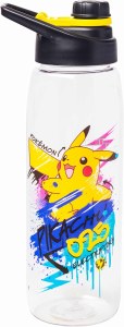 Pokemon Skate Graffiti Electrifying Pikachu Water Bottle