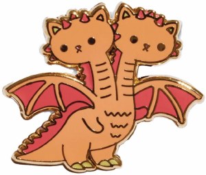 Kaiju Kitties Kimbap/Gimbap Enamel Pin