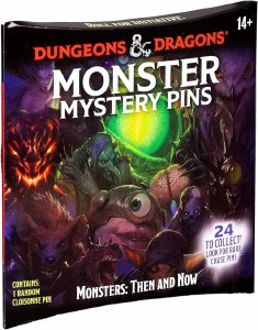 Dungeons &amp; Dragons Monster Mystery Pins Blind Bag