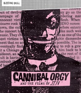 Cannibal Orgy and the Films of JT IV Blu ray