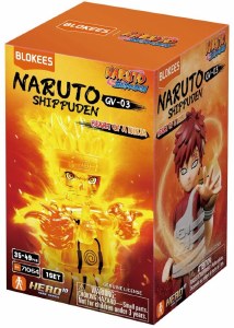 Naruto Blokees Galaxy Version 3 Heart of A Ninja Blind Box Model Kit