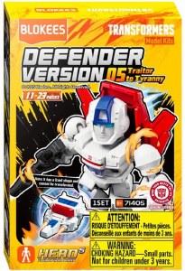 Transformers Blokees Defender Version 5 Traitor to Tyranny Blind Boxed Figurine