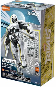 Marvel Rivals Blokees Moon Knight Champion Class 104 Pc Model Kit