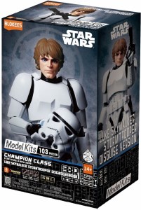 Star Wars Blokees A New Hope Luke Skywalker Stormtrooper Disguise Version Model Kit