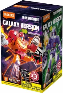 Transformers Blokees Galaxy Version 10 One Shall Stand Blind Box Figure