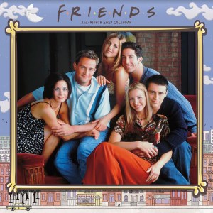 2027 Friends Wall Calendar
