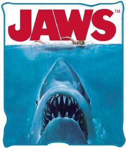 Jaws Throw Blanket