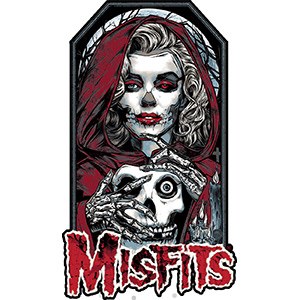 Misfits Unmasked Sticker