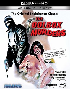 Toolbox Murders 4K UHD Blu ray