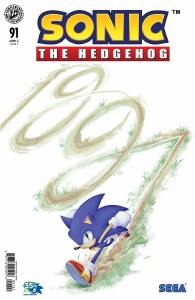 Sonic the Hedgehog #91 Cvr B