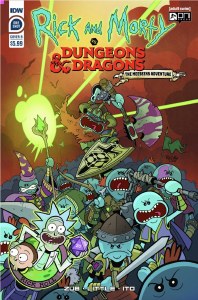 Rick and Morty vs Dungeons &amp; Dragons Meeseeks Adventure Cvr B