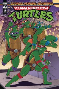 Teenage Mutant Ninja Turtles Saturday Morning Adventures #15 Cvr B