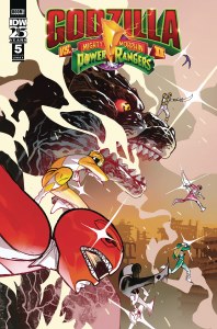 Godzilla vs Mighty Morphin Power Rangers #5