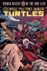 Teenage Mutant Ninja Turtles Untold Destiny of the Foot Clan #2 Cvr B
