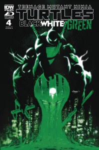 Teenage Mutant Ninja Turtles Black White &amp; Green #4