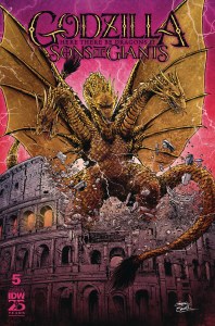Godzilla Here There Be Dragons II Sons of Giants #5 Cvr B