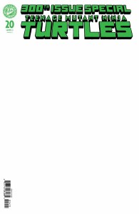 Teenage Mutant Ninja Turtles #20 Blank Sketch Variant