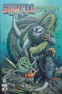 Godzilla Rivals vs Manda #1 10 Copy Variant