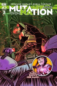 Teenage Mutant Ninja Turtles Mutant Nation #3 Cvr B