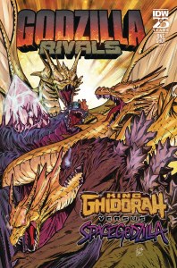Godzilla Rivals King Ghidorah vs Spacegodzilla #1 10 Copy Variant